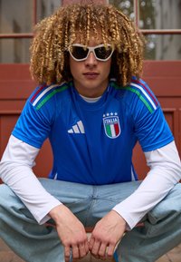 adidas Performance - ITALY FIGC HOME JERSEY - Futbola krekls - blue Miniatūras attēls 1