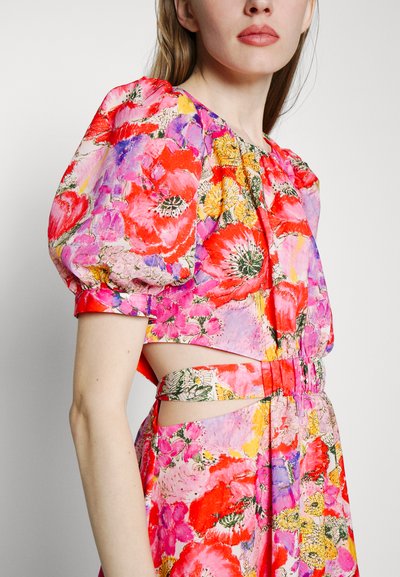 AMUR COLE CUTOUT MINI DRESS - Koktel haljina / svečana haljina - neonpink