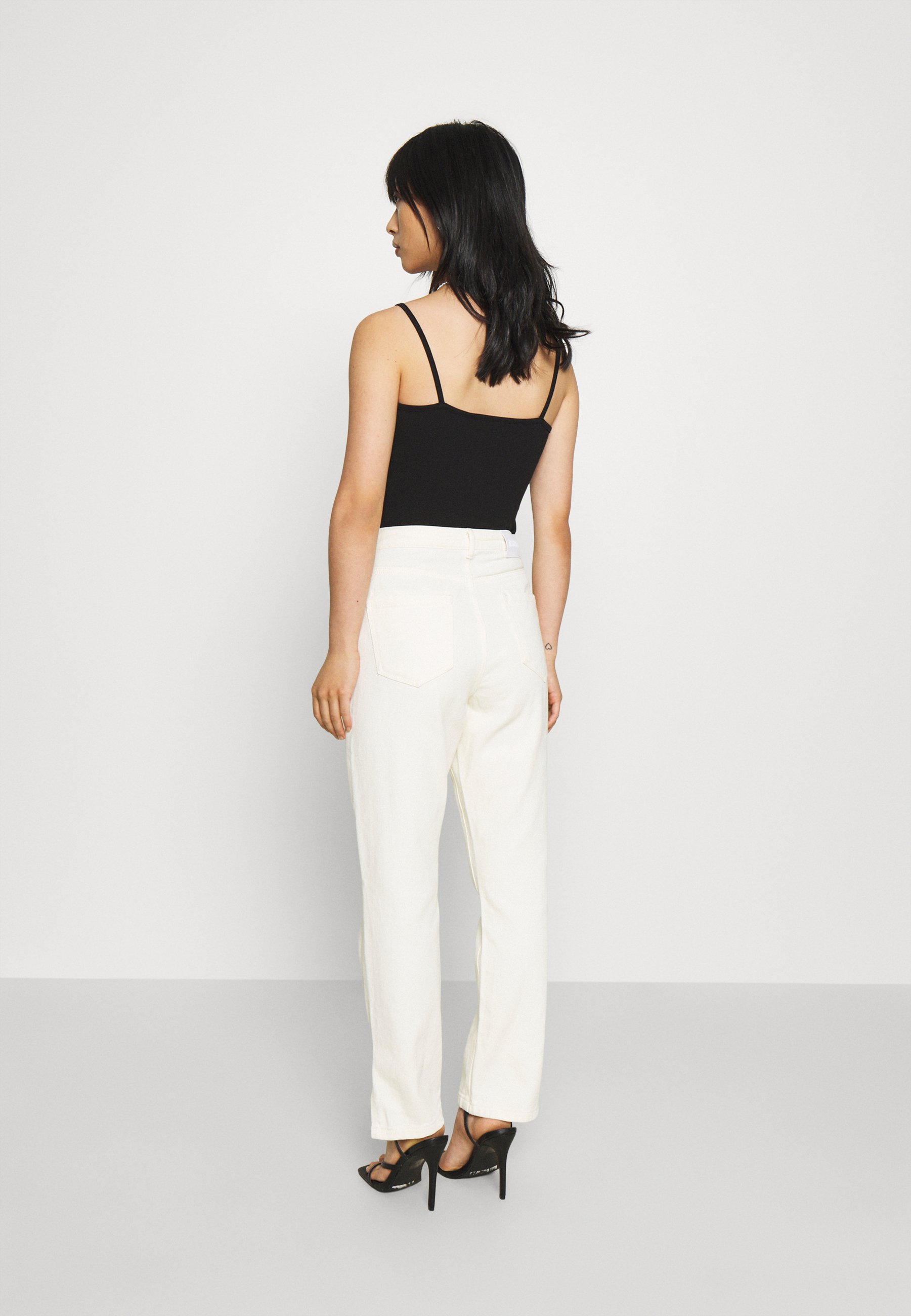 missguided petite wrath straight leg jeans