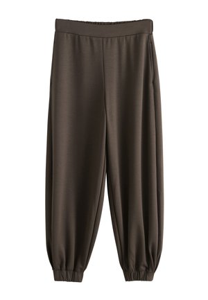 Next, REGULAR FIT - SLINKY BALLOON LEG - Pantalones deportivos - chocolate brown
