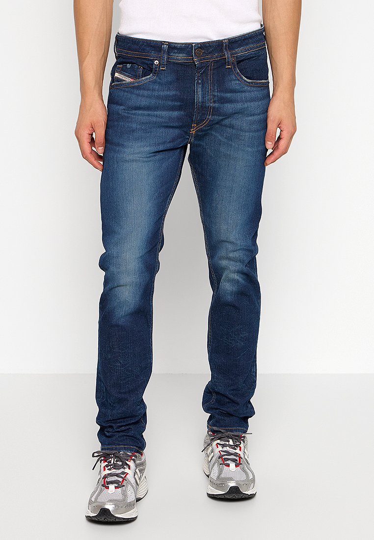 Diesel Slim fit jeans donkerblauw Diesel Slim fit jeans donkerblauw