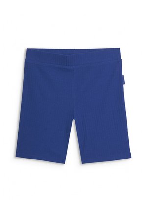 4F, 4F LEGGINSY KRÓTKIE DZIANINOWE DAMSKIE - CZARNE L - Leggings - navy