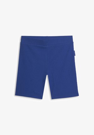 4F, 4F LEGGINSY KRÓTKIE DZIANINOWE DAMSKIE - CZARNE L - Leggings - navy