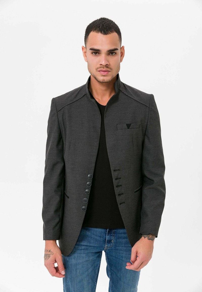 Daniel Hills REGULAR FIT Blazer jacket black melange/black Zalando.ie