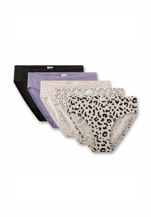 Briefs - beige schwarz lila