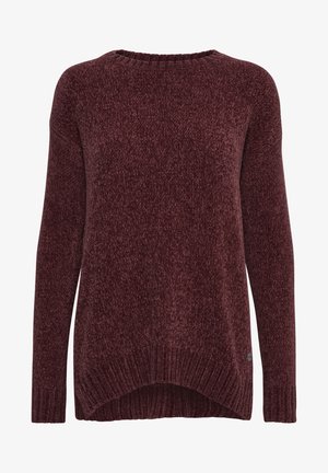 Oxmo OXELVINA - Strikkegenser - wine red