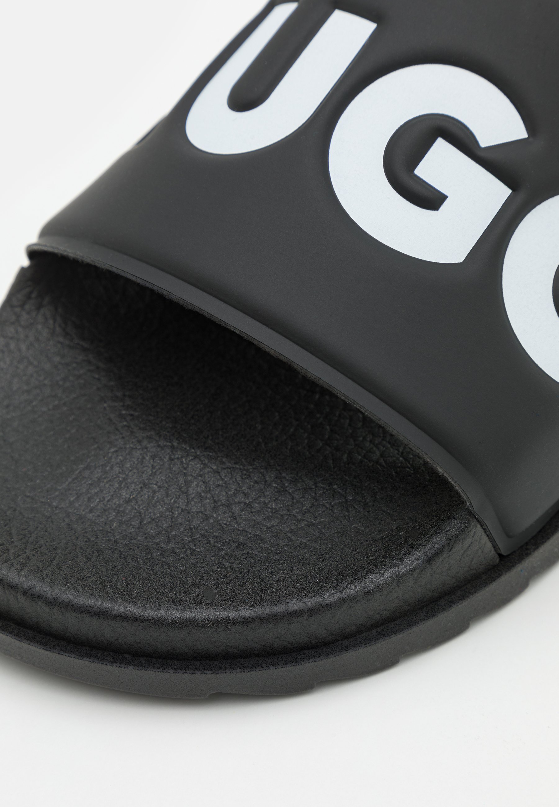 HUGO MATCH SLID - Muiltjes - black/zwart - Zalando.nl