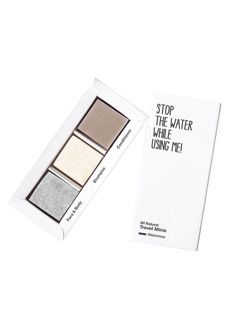 STOP THE WATER WHILE USING ME! TRAVEL MINIS WATERLESS  - Kit bagno e corpo