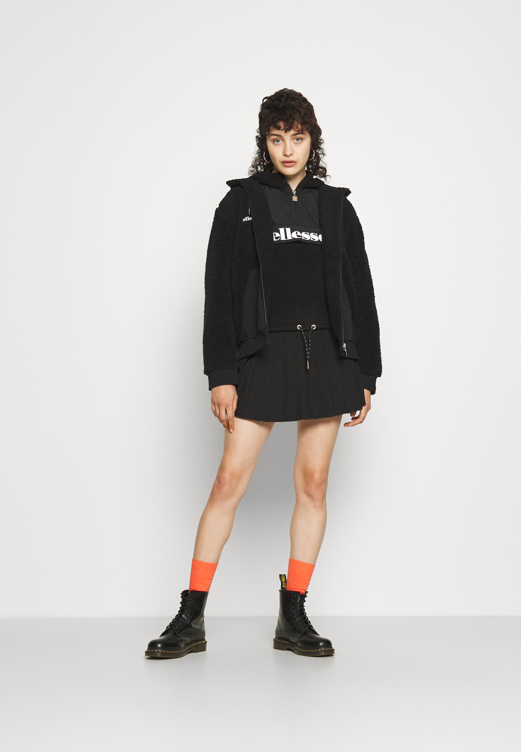 Ellesse AVO HOODY - Fleecejas - black/zwart - Zalando.nl