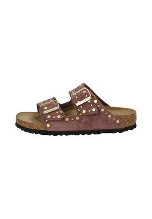 Birkenstock, SANDALI DONNA ARIZONA RIVET - Ciabattine - pepper