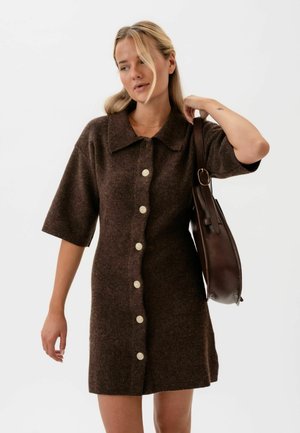 OLIVIA - Haljina s naramenicama - brown