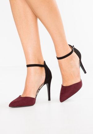 New Look High Heel Pumps - dark red