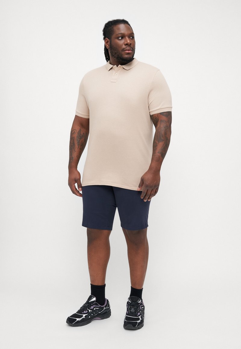 Pier One - BASIC 2 PACK - Polo - navy/humus, Ingrandire