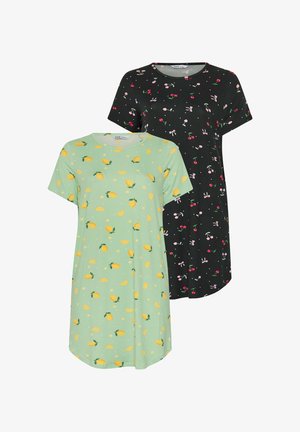Yours Clothing, WOMEN'S NIGHTDRESSES & CHEMISES - Nachtjapon - multi