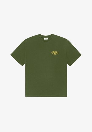 Les Deux, WORLDWIDE - Тениска с щампа - rifle green