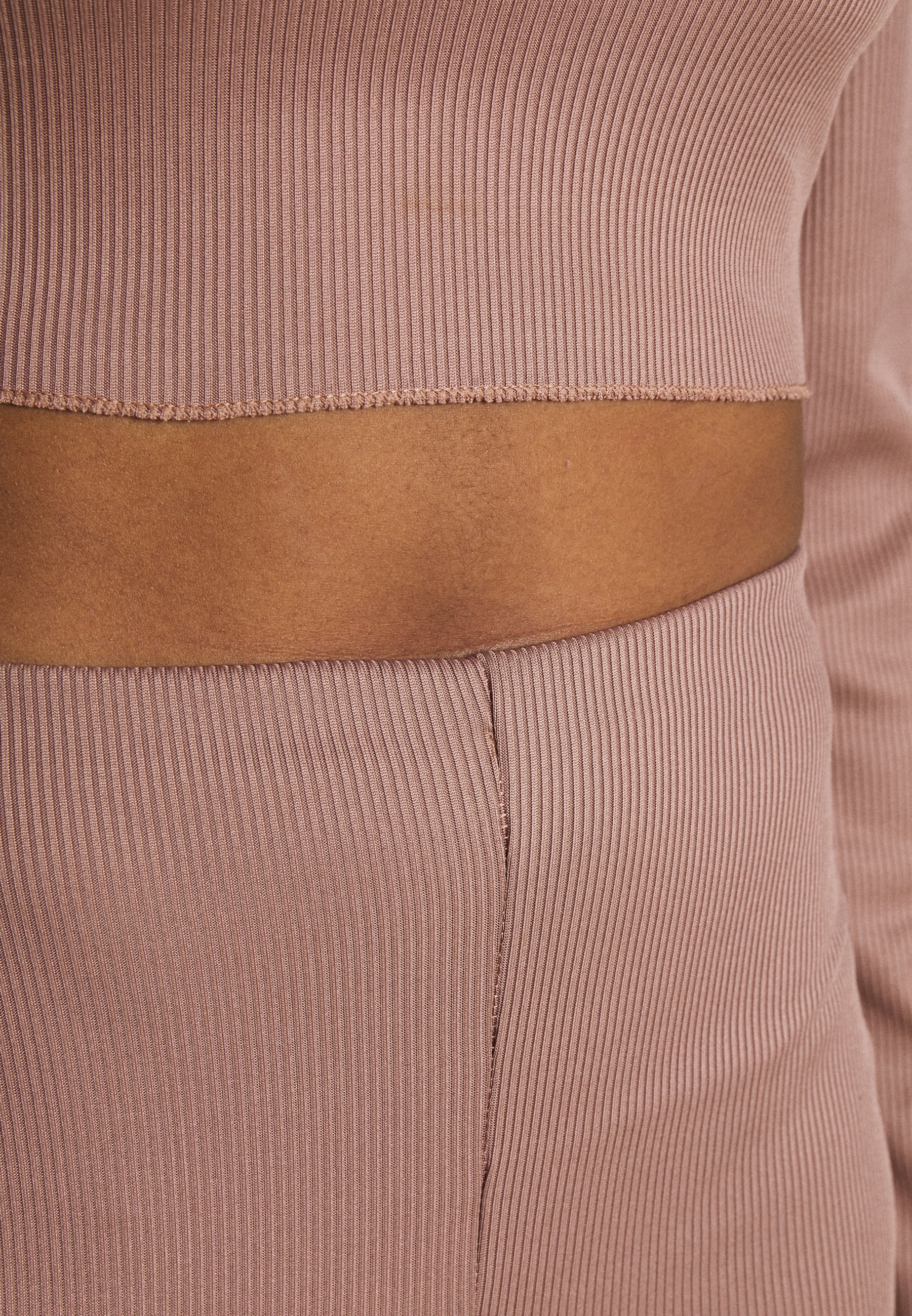 Missguided RIB CROP TOP \u0026 CYCLING SHORT 