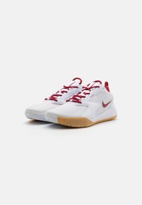 Nike Performance ZOOM HYPERACE 3 UNISEX - Volleyballsko - white/team crimson/photon dust