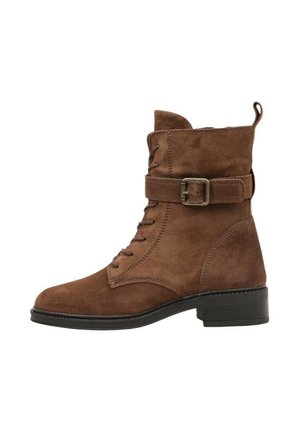 VERGES - Botines con cordones - brown
