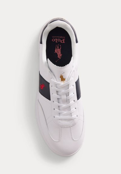 Polo Ralph Lauren HERITAGE AERA LEATHER SNEAKER UNISEX - Joggesko - white/navy/red