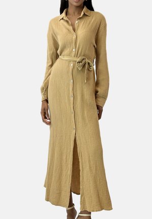 Vestido largo - braun