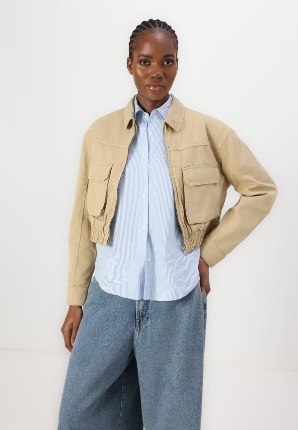 ADANA - Denim jacket - open beige2