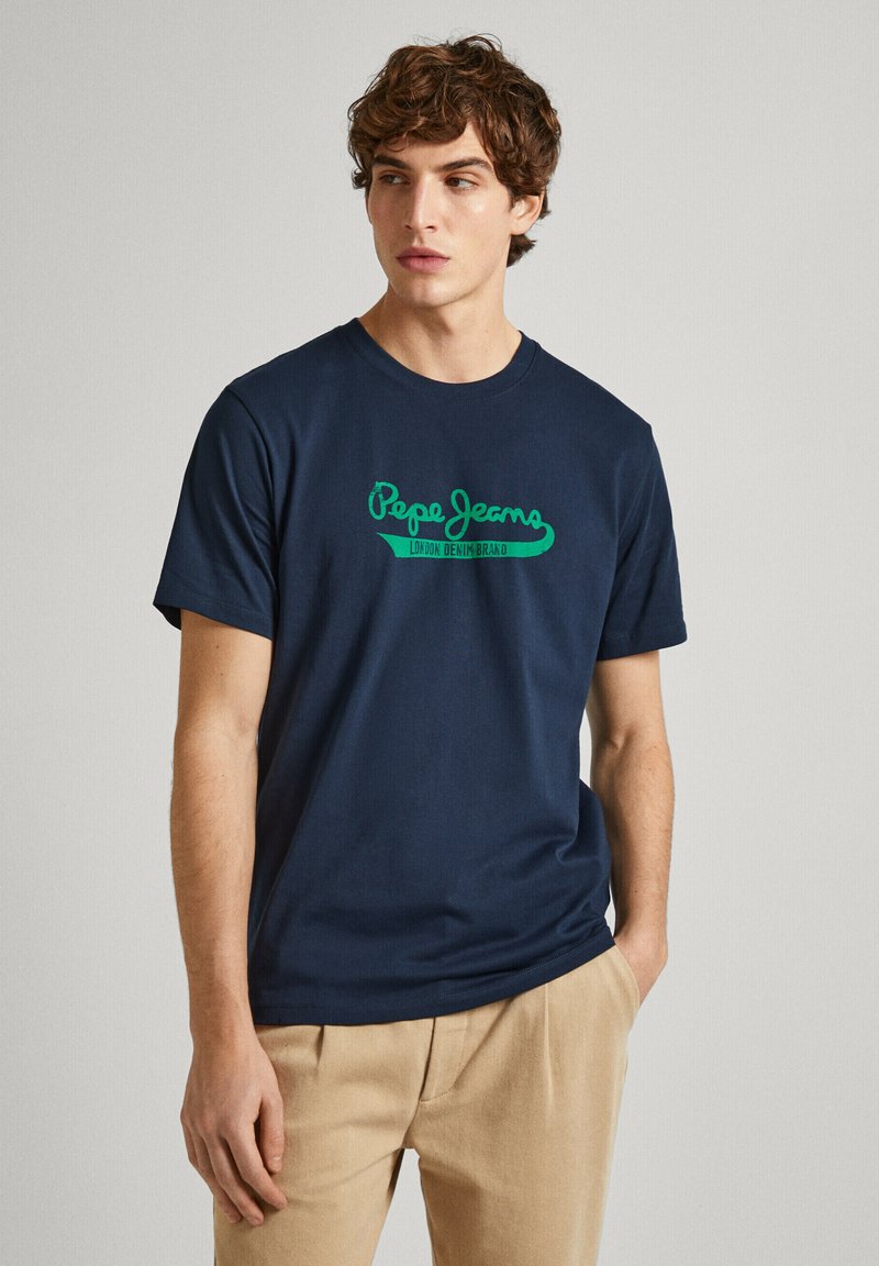 Pepe Jeans - CLAUDE - T-shirt z nadrukiem, Powiększ