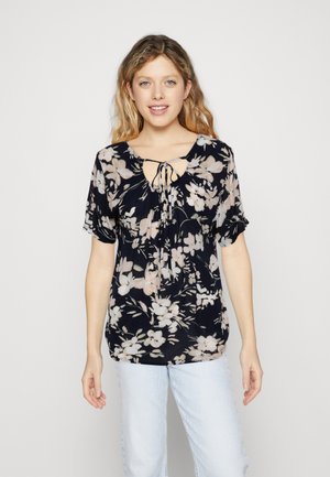 Vero Moda VMMENNY - Μπλουζάκι με στάμπα - navy blazer/mille