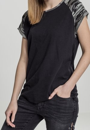 T-shirt imprimé - black
