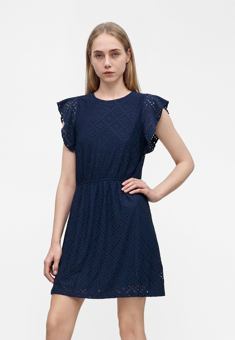 Vero Moda Lace VMTASSA Short - Day dress - navy blazer/dark blue - Zalando.ie Vero Moda Lace VMTASSA Short - Day dress - navy blazer/dark blue - Zalando.ie
