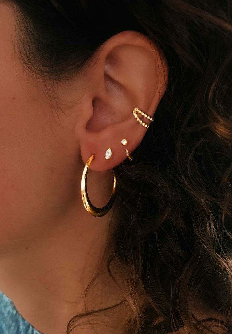 CENIT - Pendientes - oro/dorado - Zalando.es