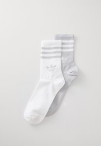 3S GLITTER CR 2PACK - Chaussettes - silver-coloured/white