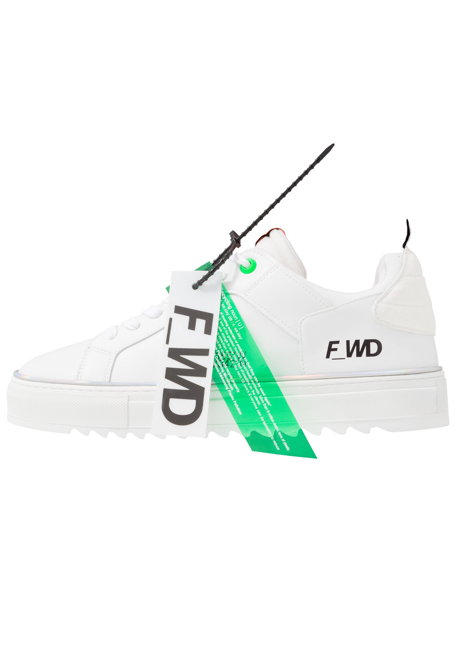 F_WD Joggesko white Zalando.no Patrizia Pepe Joggesko white metallics Zalando.no