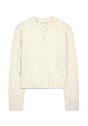 CABLE - Gilet - offwhite