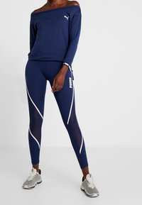 Puma T-shirt till träning - dark blue