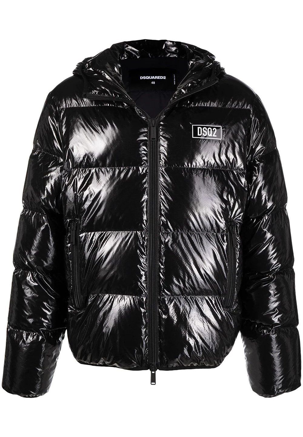 Dsquared2 PDSQ2 CON BRILLO - Chaqueta de plumas - black/negro - Zalando.es