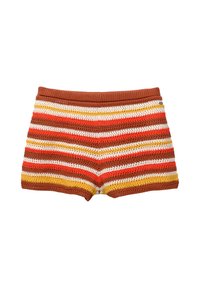 STRIPED - Shorts - coral