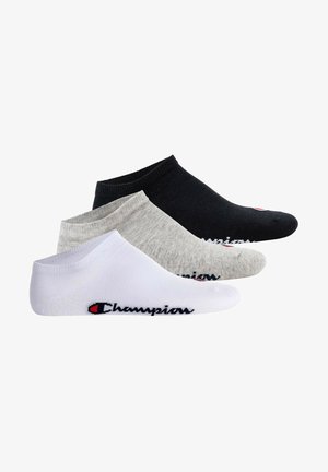 Champion, UNISEX SNEAKER 3ER PACK BASIC LOGO - Calze - schwarz weiß grau