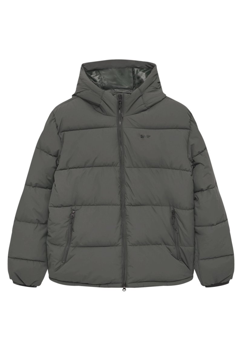 PULL&BEAR Winterjas donkergrijs PULL&BEAR Winterjas donkergrijs