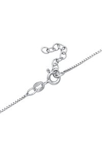 Sølvmetalarmbånd med et kædedesign, udstyret med en krebseklips og en justerbar kædeforlængelse til størrelsesjustering.