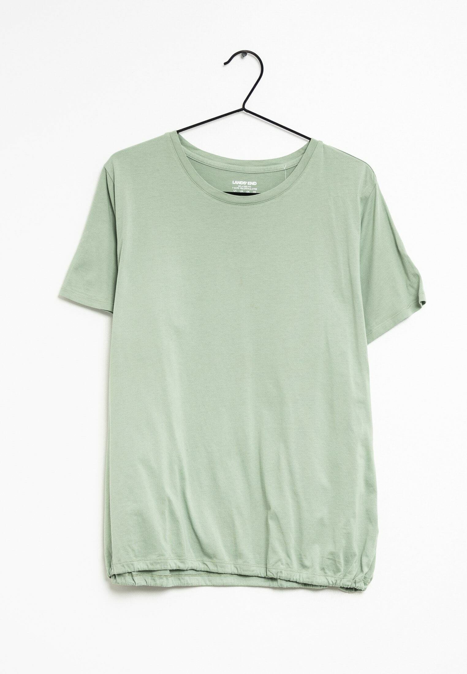 Lands End Basic T Shirt Green Zalando De Lands End Basic T Shirt Green Zalando De