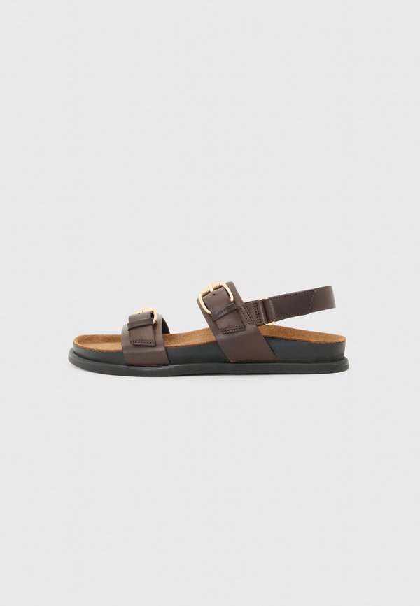 EFFIE - Sandals - chocolate