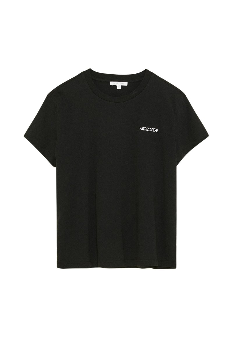 PATRIZIA PEPE T-shirt basic zwart PATRIZIA PEPE T-shirt basic zwart