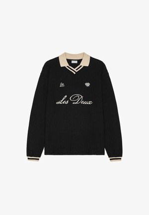 Les Deux, WAFFLE - Longsleeve - black