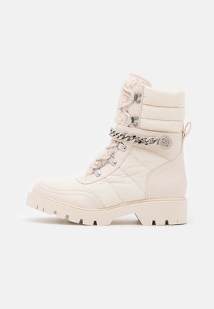 RASIDA - Stivaletti stringati - cream