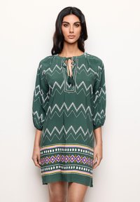 Yamamay YAMIRA - Strandaccessoire - dark green with print