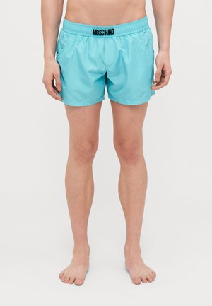 MOSCHINO SWIM SHORT BOXER - Kopalne hlače - light blue