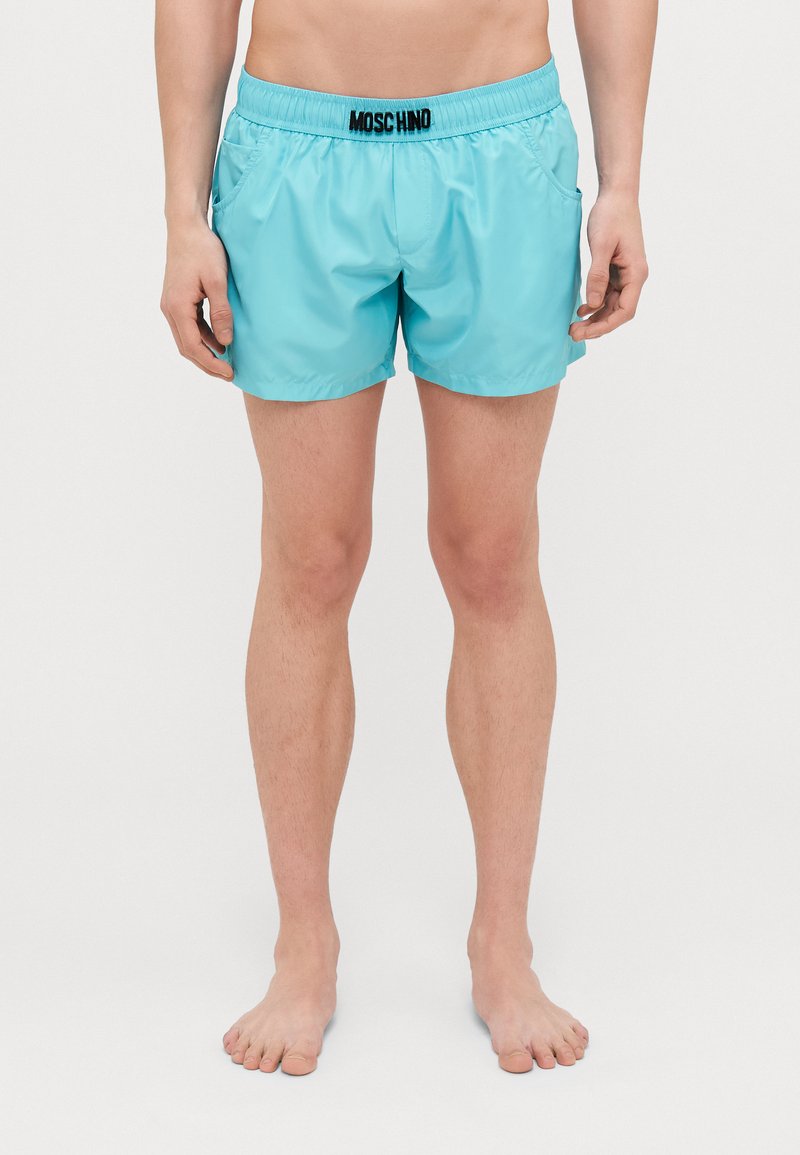 MOSCHINO SWIM SHORT BOXER - Calções de banho - light blue