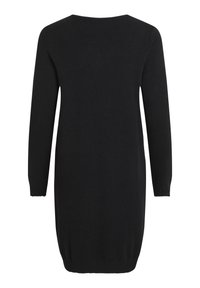 VILA VIRIL - Stickad klänning - black