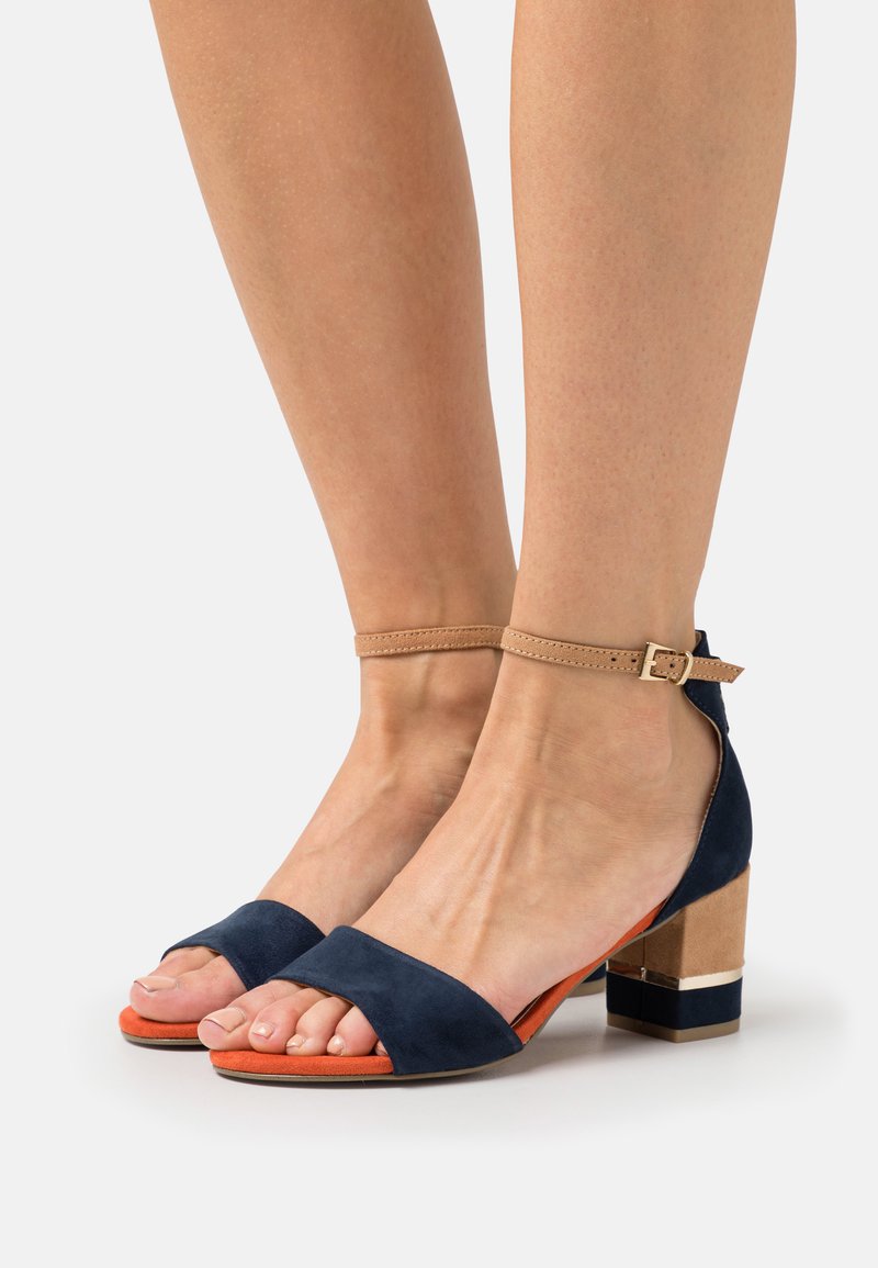 Marco Tozzi Riemensandalette - navy