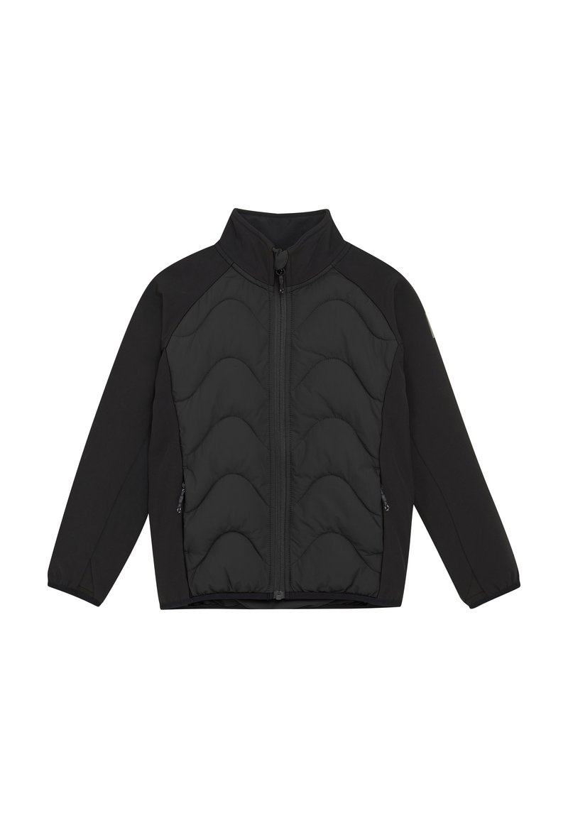 Color Kids HYBRID - Softshelljacka - black